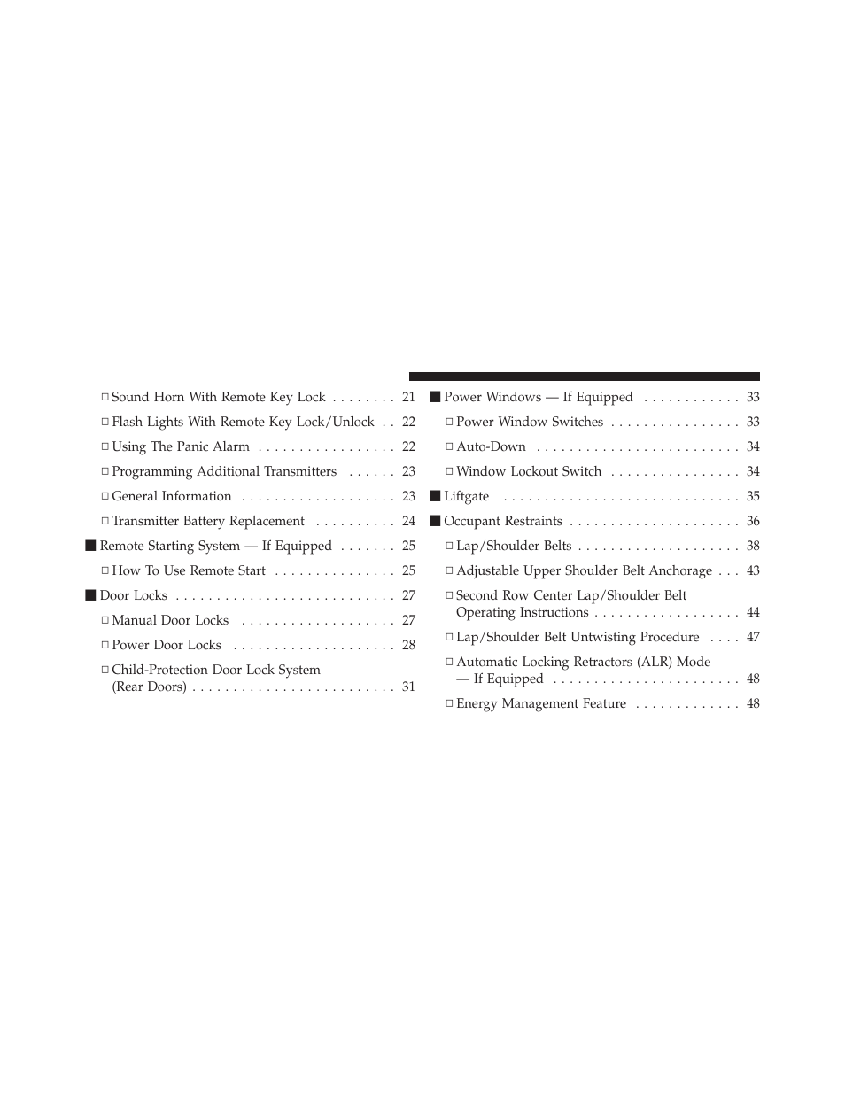 Vehicle identification number | Jeep 2010 Patriot - Owner Manual User Manual | Page 11 / 496