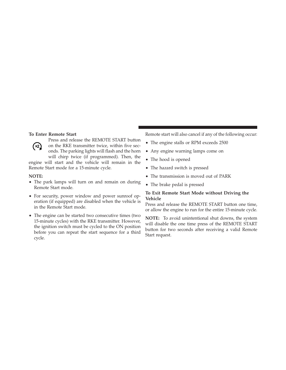 Flash lights with remote key lock/unlock, Using the panic alarm | Jeep 2010 Patriot - Owner Manual User Manual | Page 27 / 496