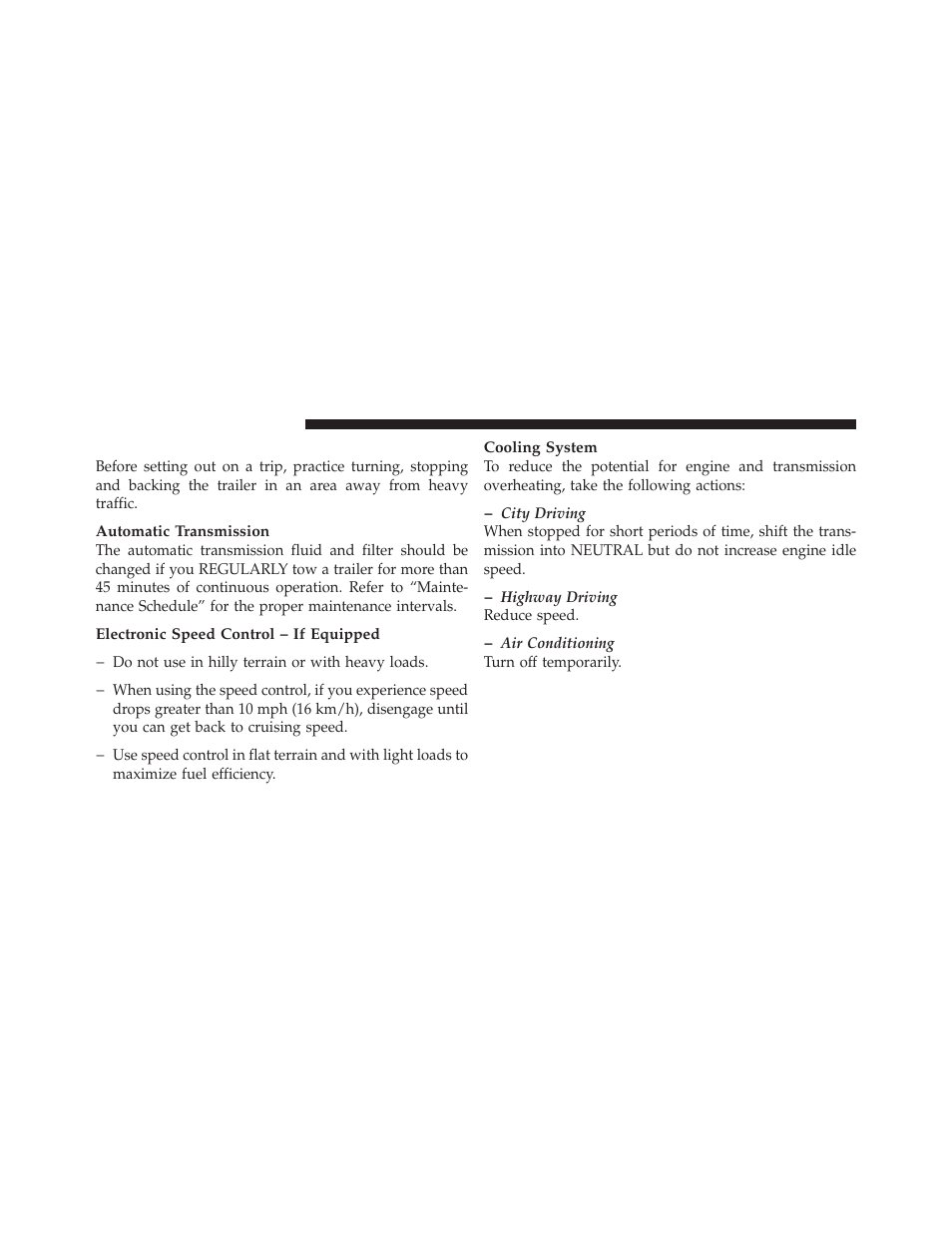 Towing tips | Jeep 2010 Patriot - Owner Manual User Manual | Page 381 / 496