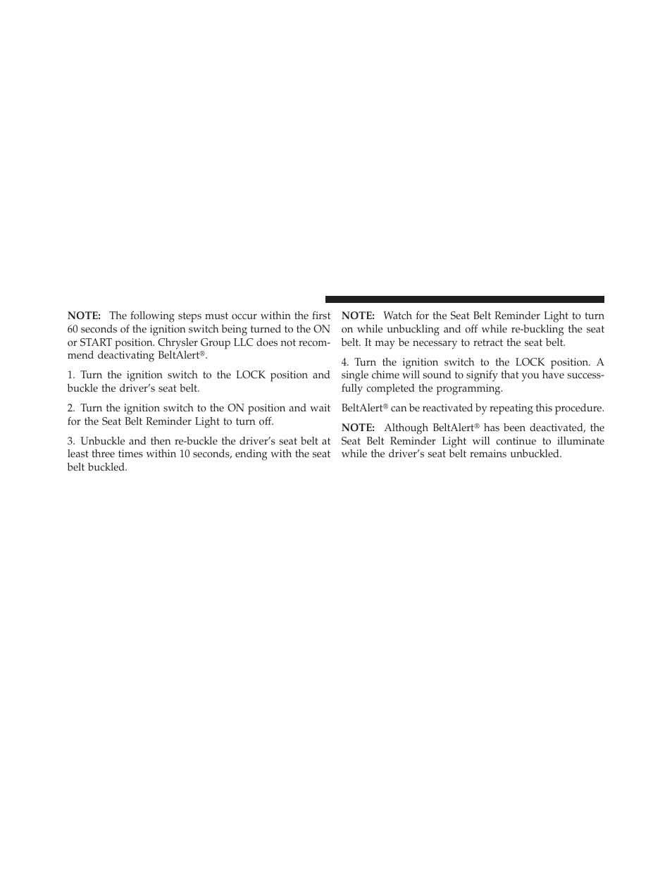 Lap/shoulder belt untwisting procedure, Automatic locking retractors (alr) mode, If equipped | Jeep 2010 Patriot - Owner Manual User Manual | Page 55 / 496