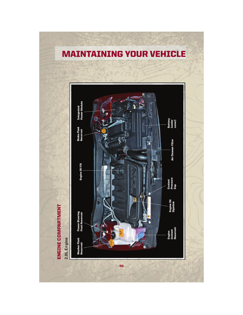 0l engine, Maintaining your vehicle | Jeep 2010 Patriot - User Guide User Manual | Page 57 / 72