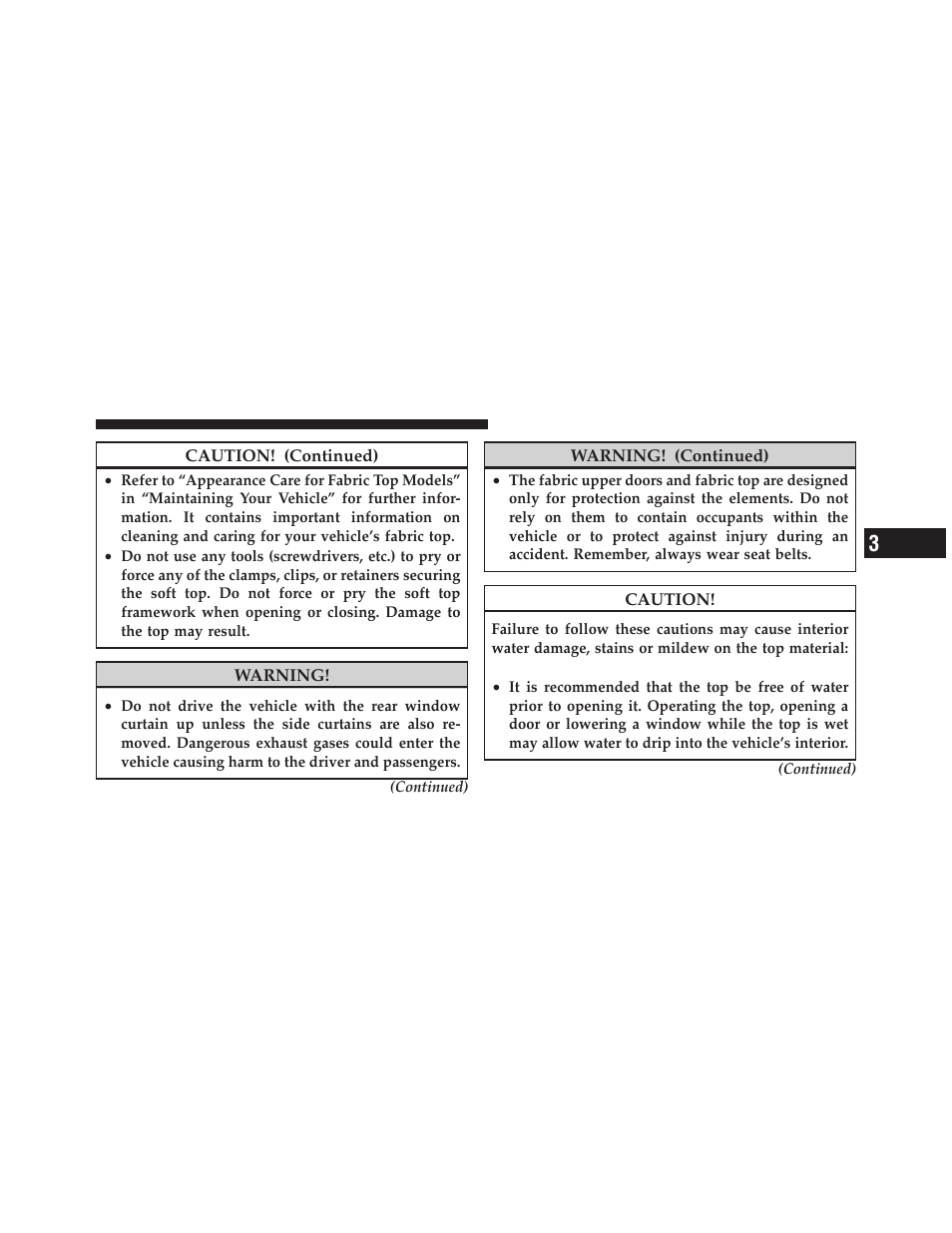 Jeep 2010 Wrangler Unlimited - Owner Manual User Manual | Page 182 / 554