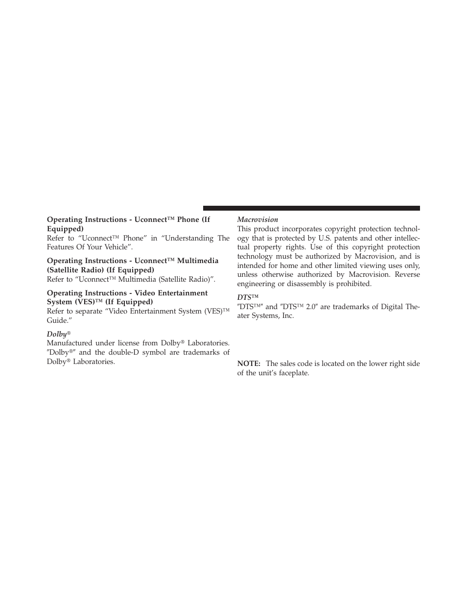 Media center 730n/430 (rer/ren/rbz) | Jeep 2010 Wrangler Unlimited - Owner Manual User Manual | Page 283 / 554