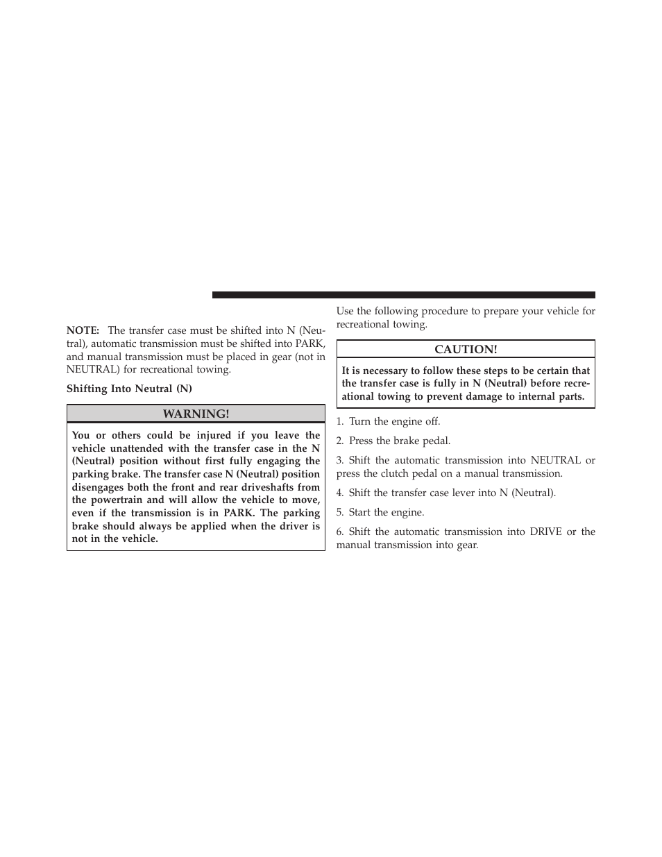 Four-wheel drive models | Jeep 2010 Wrangler Unlimited - Owner Manual User Manual | Page 437 / 554