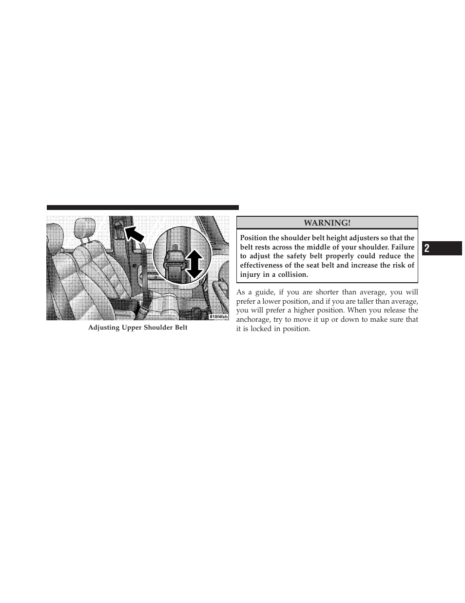 Jeep 2010 Wrangler Unlimited - Owner Manual User Manual | Page 46 / 554