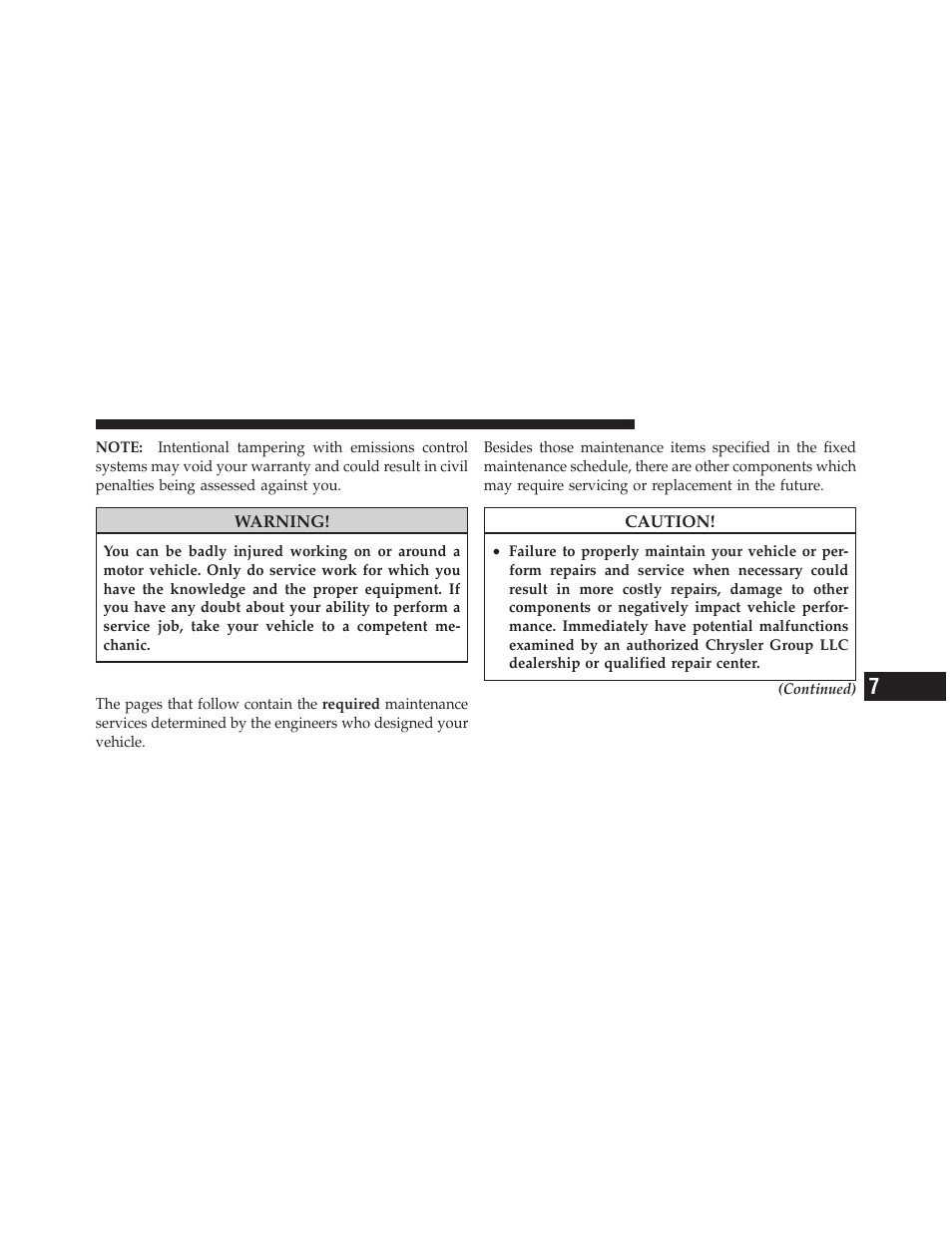 Maintenance procedures | Jeep 2010 Wrangler Unlimited - Owner Manual User Manual | Page 460 / 554