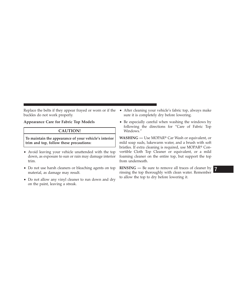 Jeep 2010 Wrangler Unlimited - Owner Manual User Manual | Page 488 / 554