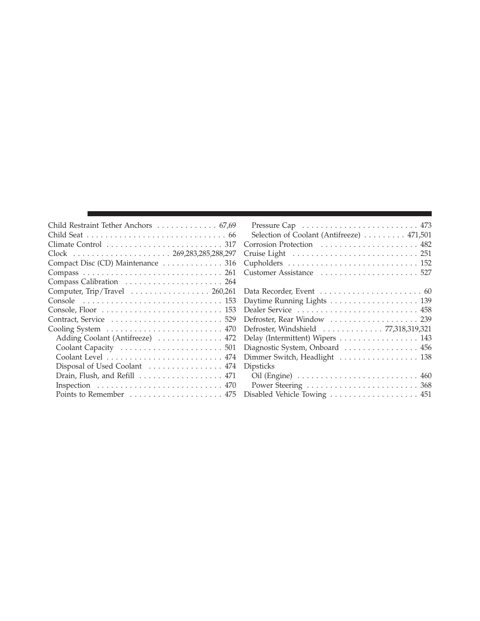 Jeep 2010 Wrangler Unlimited - Owner Manual User Manual | Page 539 / 554