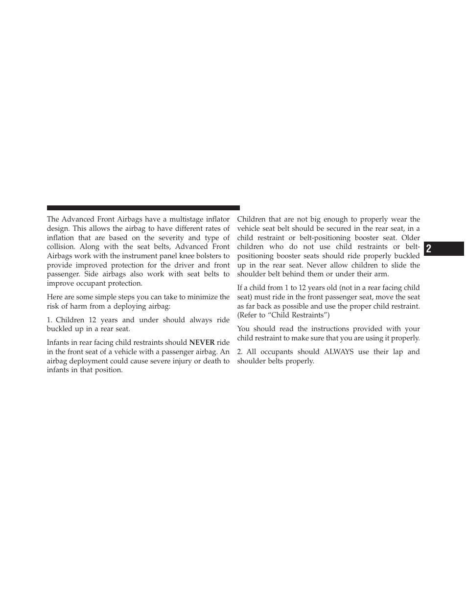 Jeep 2010 Wrangler Unlimited - Owner Manual User Manual | Page 54 / 554