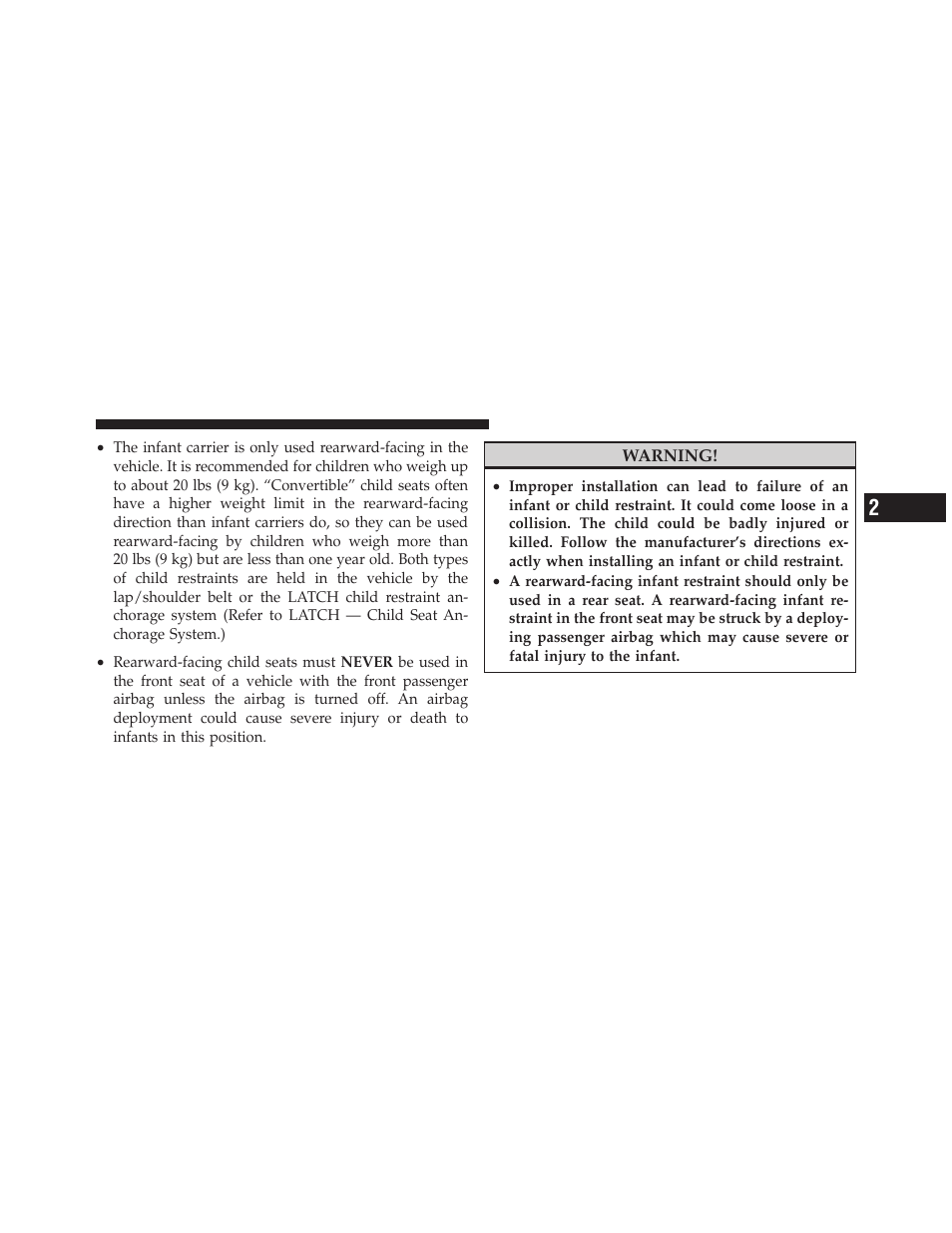 Jeep 2010 Wrangler Unlimited - Owner Manual User Manual | Page 64 / 554