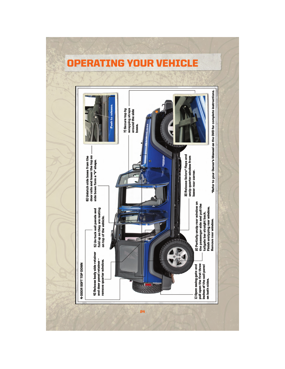 Operating your vehicle | Jeep 2010 Wrangler Unlimited - User Guide User Manual | Page 26 / 72