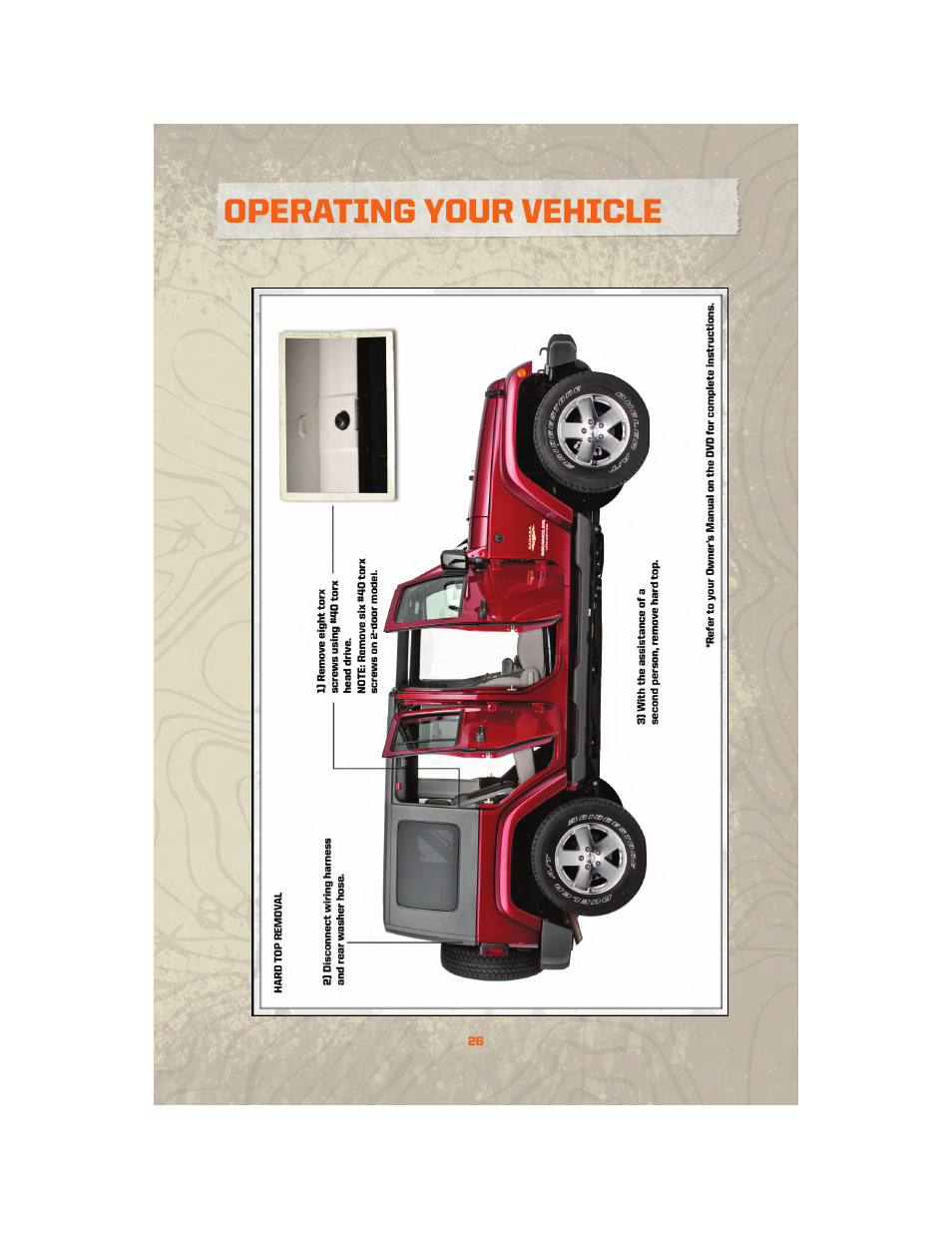 Operating your vehicle | Jeep 2010 Wrangler Unlimited - User Guide User Manual | Page 28 / 72