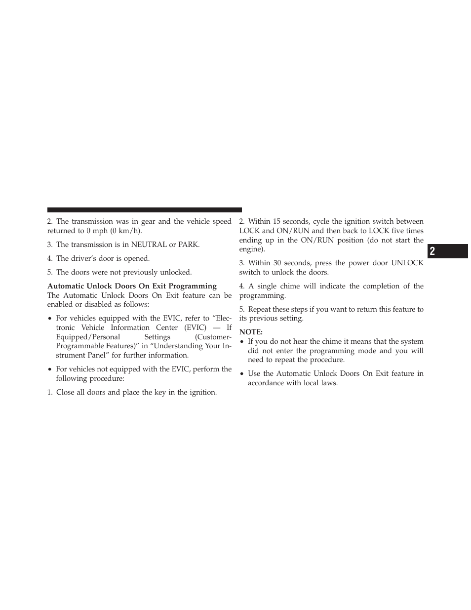 Jeep 2011 Compass - Owner Manual User Manual | Page 33 / 490