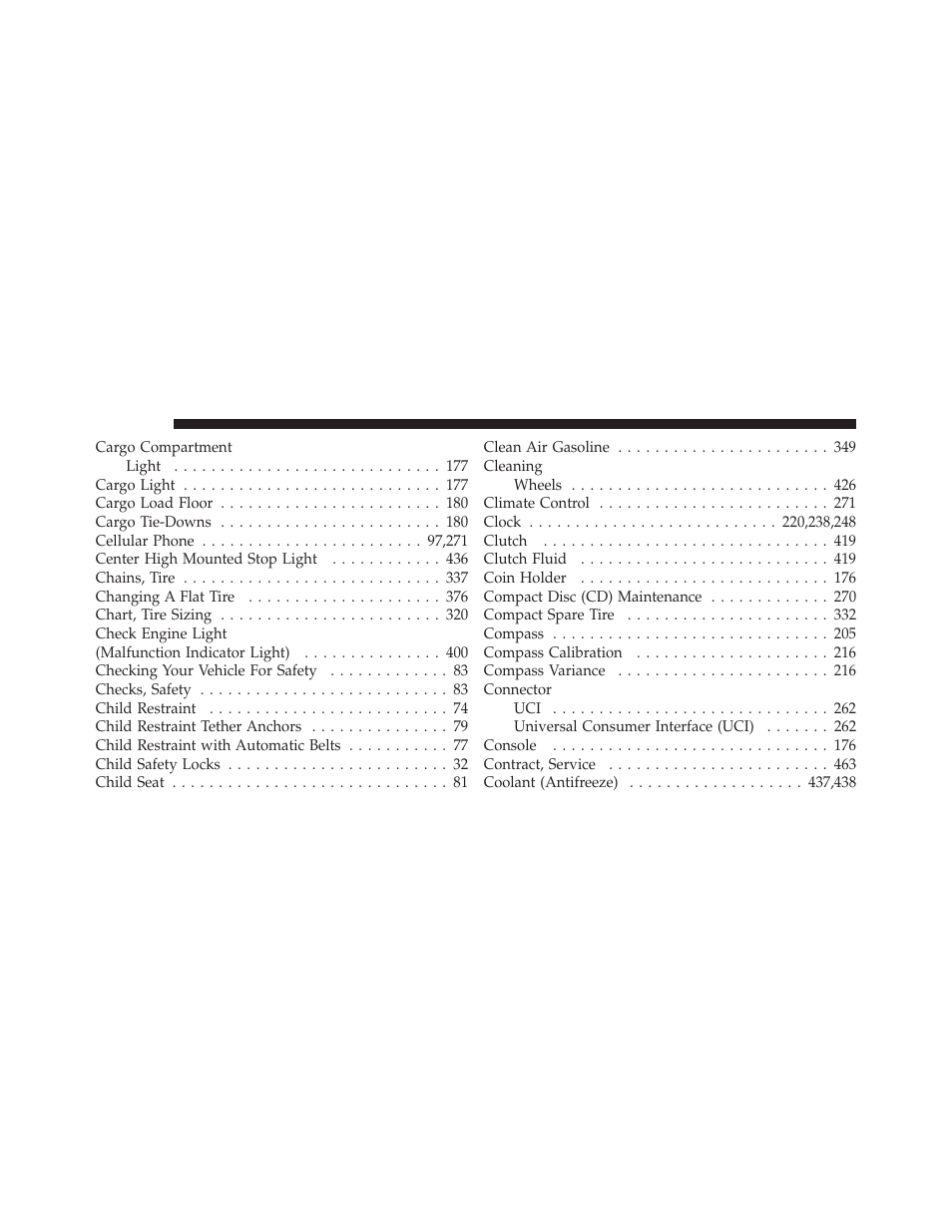 Jeep 2011 Compass - Owner Manual User Manual | Page 474 / 490