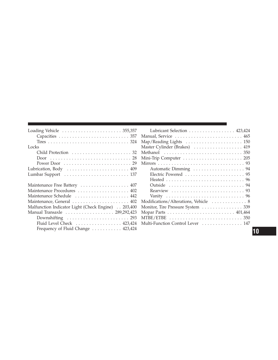 Jeep 2011 Compass - Owner Manual User Manual | Page 481 / 490