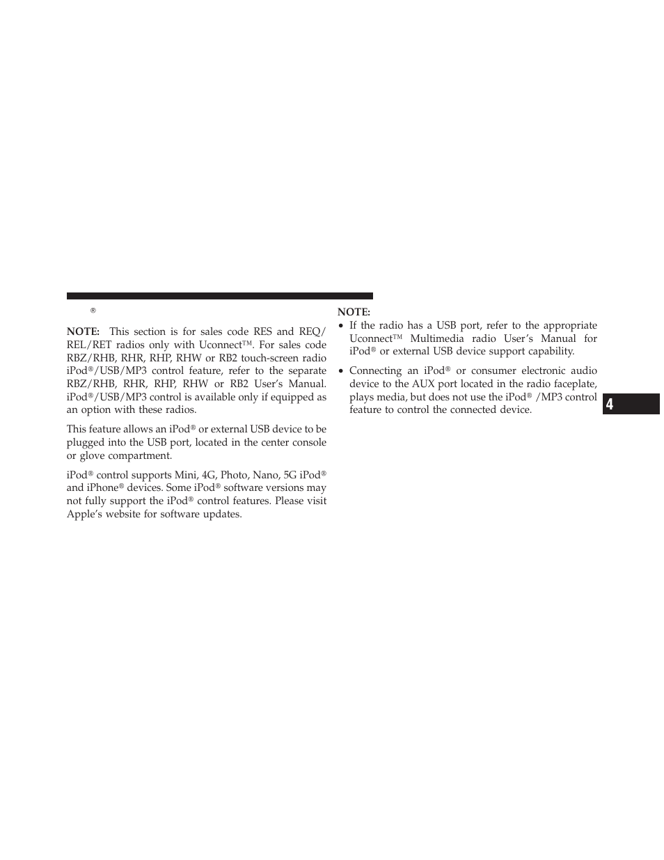 Ipodĥ/usb/mp3 control — if equipped, Ipod௡/usb/mp3 control — if equipped | Jeep 2011 Grand Cherokee - Owner Manual User Manual | Page 315 / 587