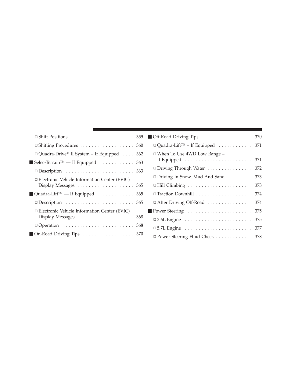 Jeep 2011 Grand Cherokee - Owner Manual User Manual | Page 340 / 587