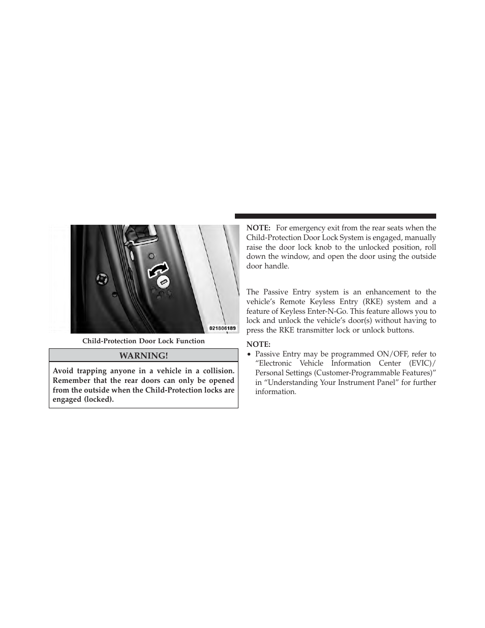 Keyless enter-n-go | Jeep 2011 Grand Cherokee - Owner Manual User Manual | Page 38 / 587