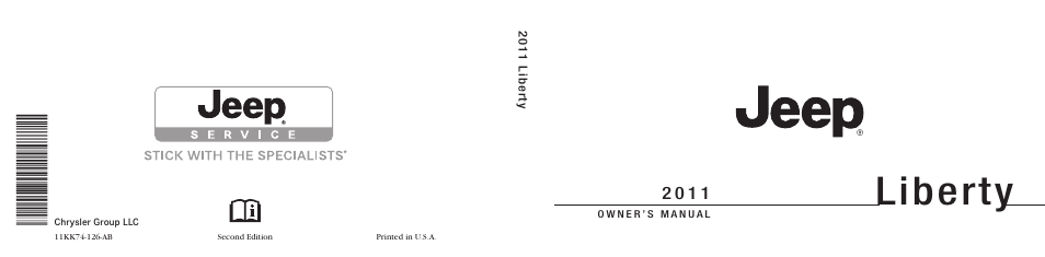 Jeep 2011 Liberty - Owner Manual User Manual | 542 pages