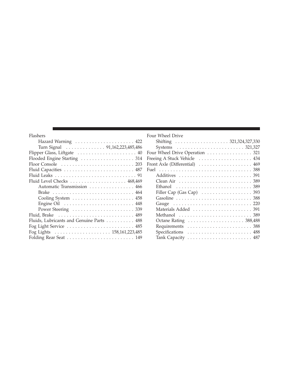 Jeep 2011 Liberty - Owner Manual User Manual | Page 526 / 542