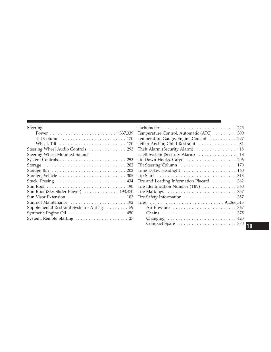 Jeep 2011 Liberty - Owner Manual User Manual | Page 537 / 542