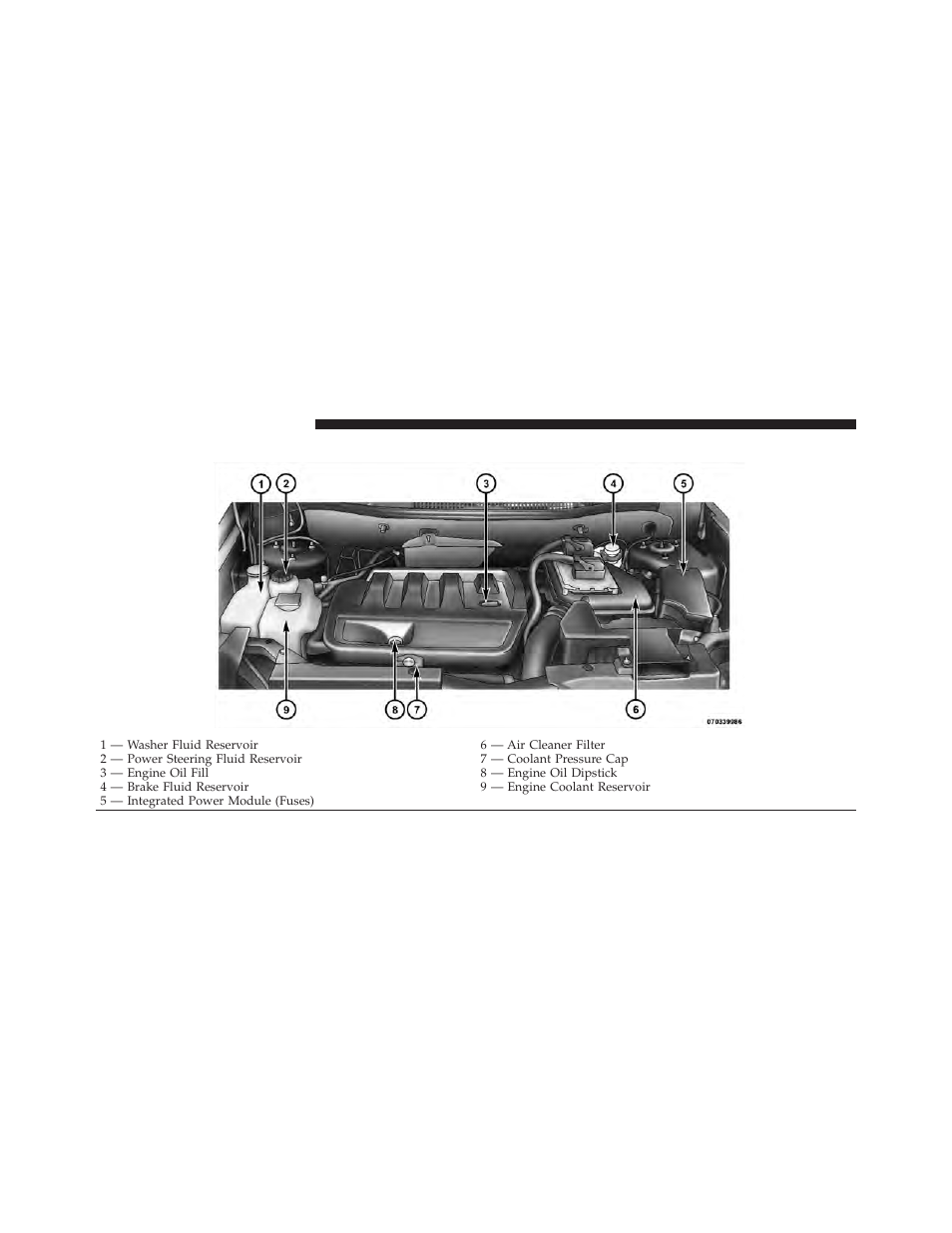 Engine compartment — 2.4l | Jeep 2011 Patriot - Owner Manual User Manual | Page 402 / 490