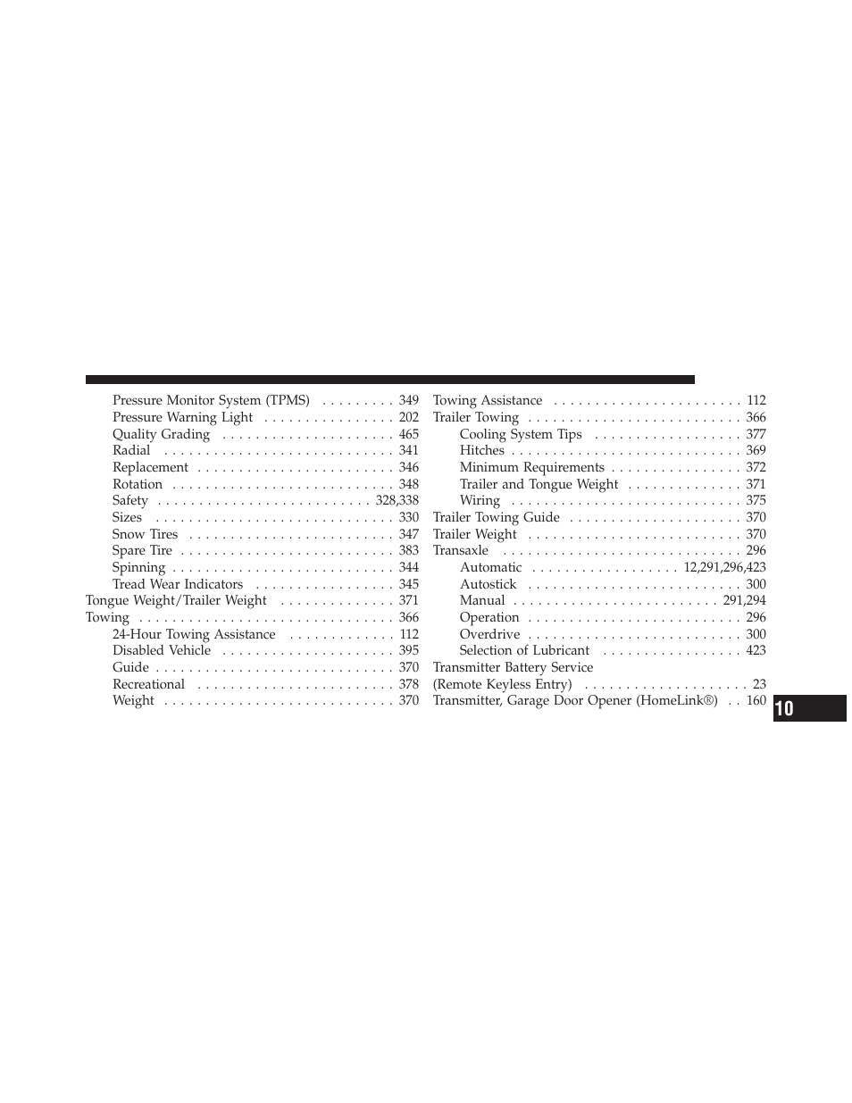 Jeep 2011 Patriot - Owner Manual User Manual | Page 485 / 490