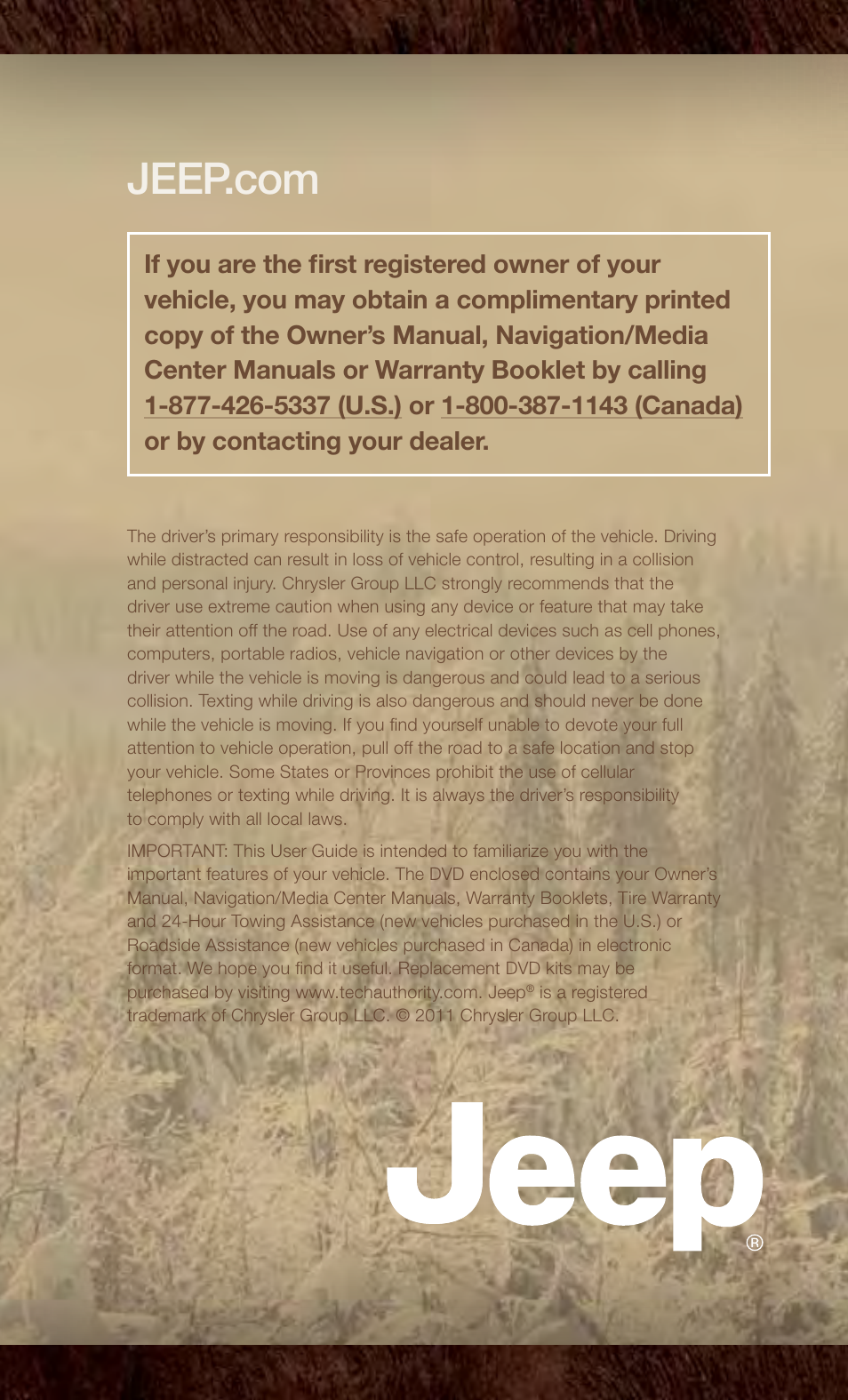 Jeep 2011 Patriot - User Guide User Manual | Page 2 / 80