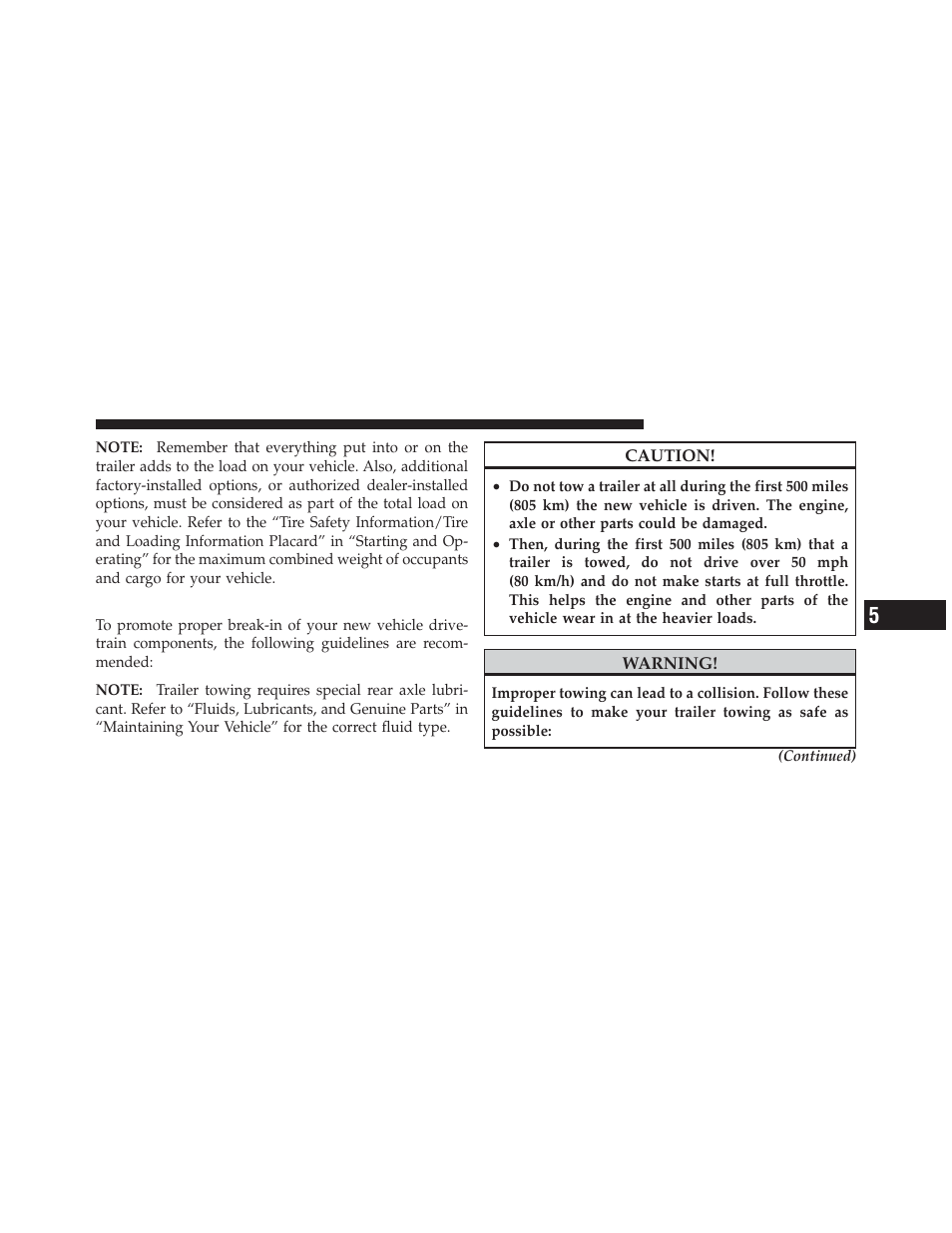 Towing requirements | Jeep 2011 Wrangler - Owner Manual User Manual | Page 473 / 603