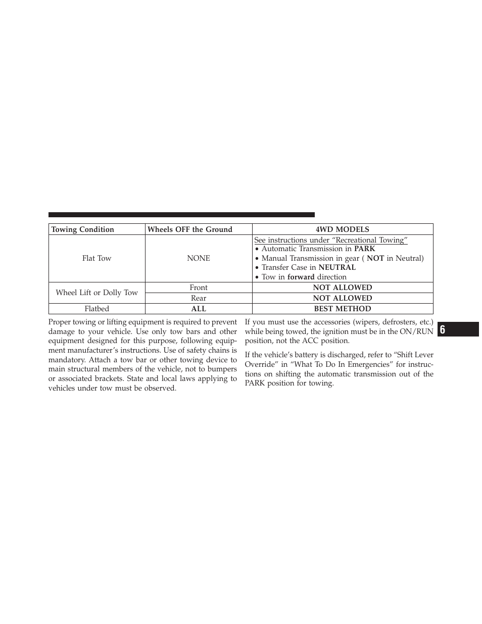 Jeep 2011 Wrangler - Owner Manual User Manual | Page 501 / 603