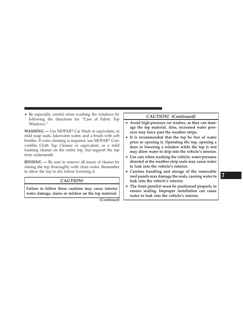 Jeep 2011 Wrangler - Owner Manual User Manual | Page 539 / 603
