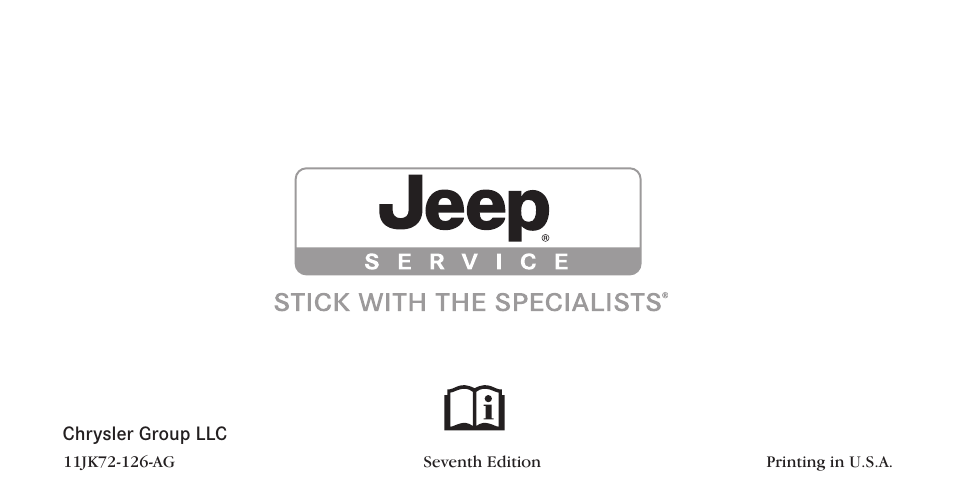 Jeep 2011 Wrangler - Owner Manual User Manual | Page 603 / 603