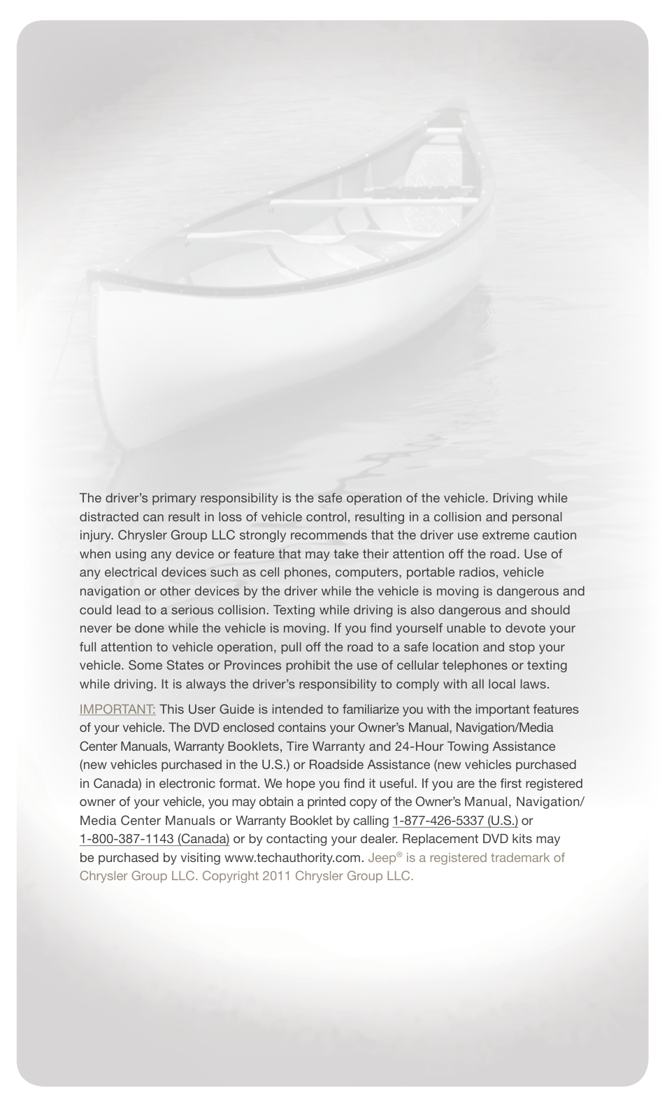 Jeep 2011 Wrangler - User Guide User Manual | Page 2 / 88