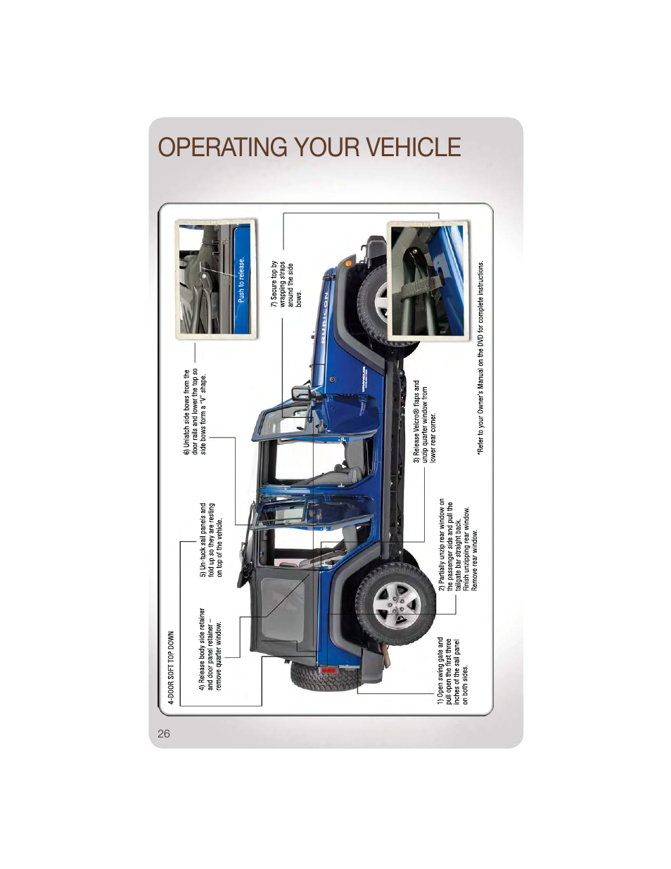 Operating your vehicle | Jeep 2011 Wrangler - User Guide User Manual | Page 28 / 88