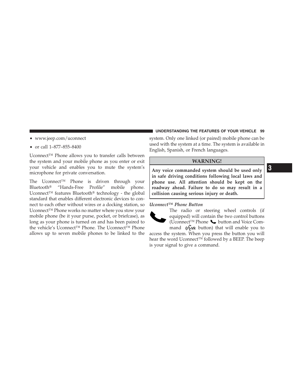 Jeep 2012 Compass - Owner Manual User Manual | Page 101 / 497