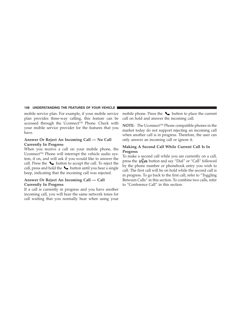 Jeep 2012 Compass - Owner Manual User Manual | Page 110 / 497