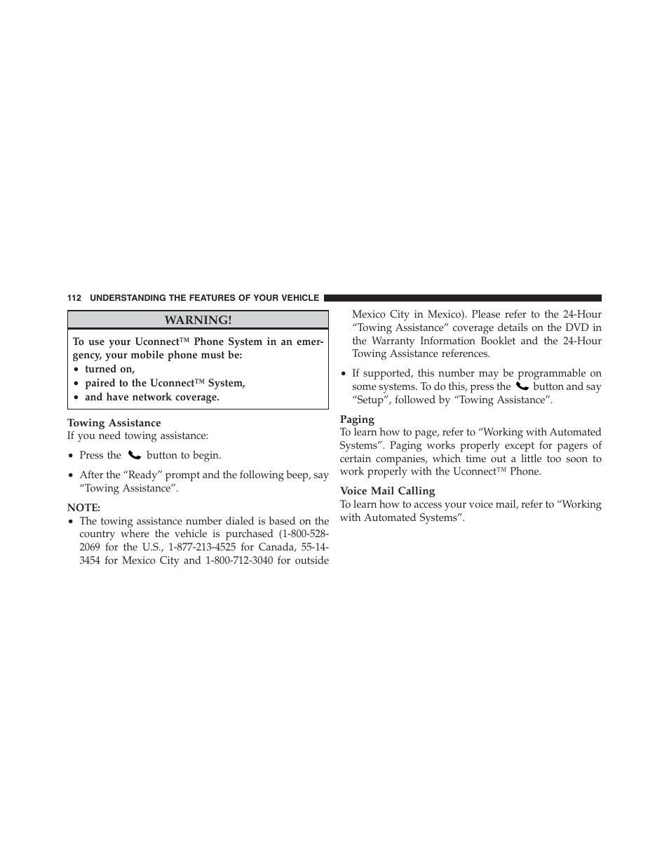 Jeep 2012 Compass - Owner Manual User Manual | Page 114 / 497