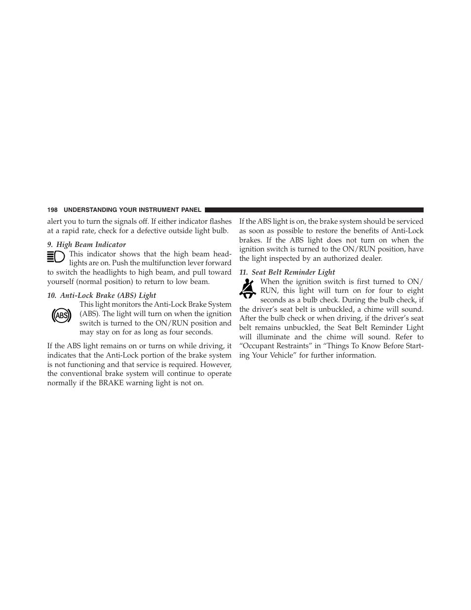 Jeep 2012 Compass - Owner Manual User Manual | Page 200 / 497