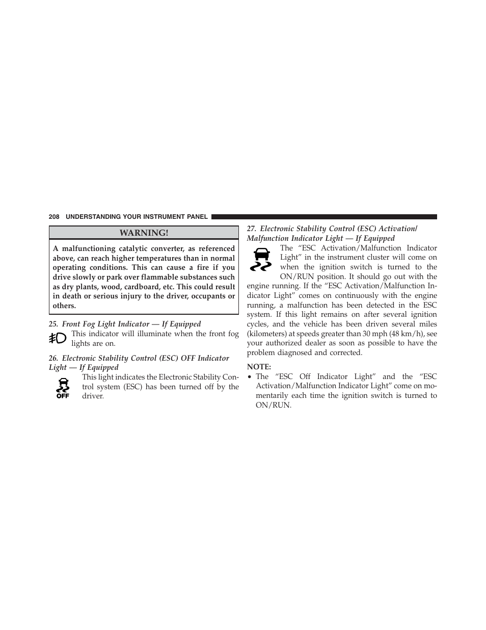 Jeep 2012 Compass - Owner Manual User Manual | Page 210 / 497