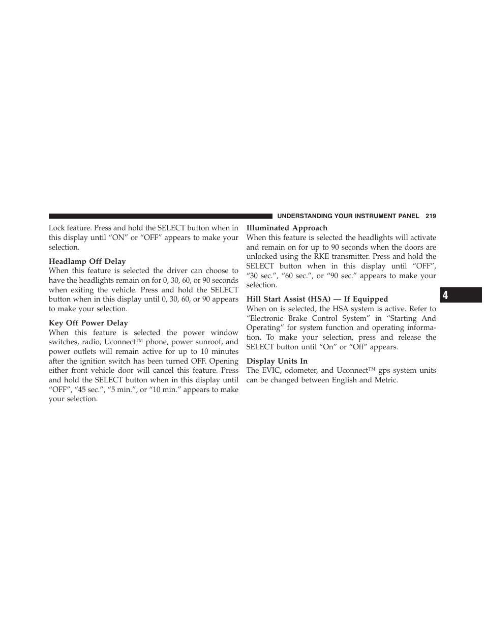 Jeep 2012 Compass - Owner Manual User Manual | Page 221 / 497