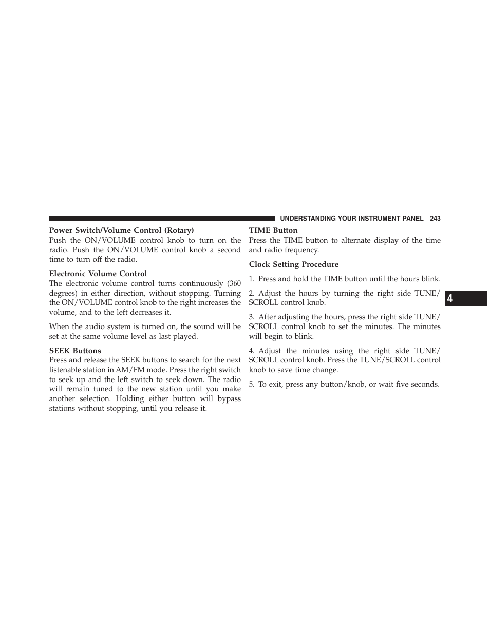 Jeep 2012 Compass - Owner Manual User Manual | Page 245 / 497