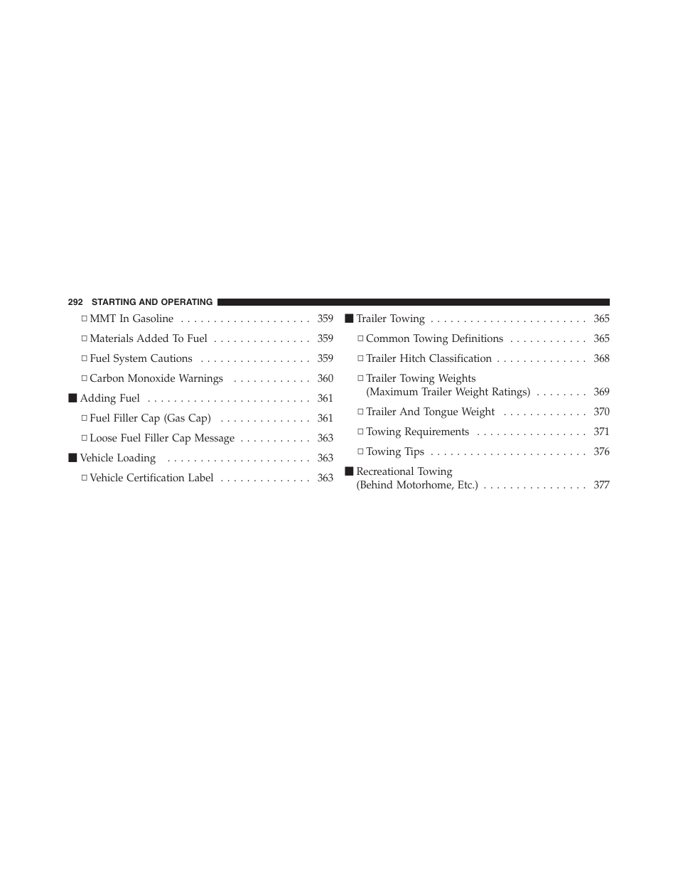 Jeep 2012 Compass - Owner Manual User Manual | Page 294 / 497
