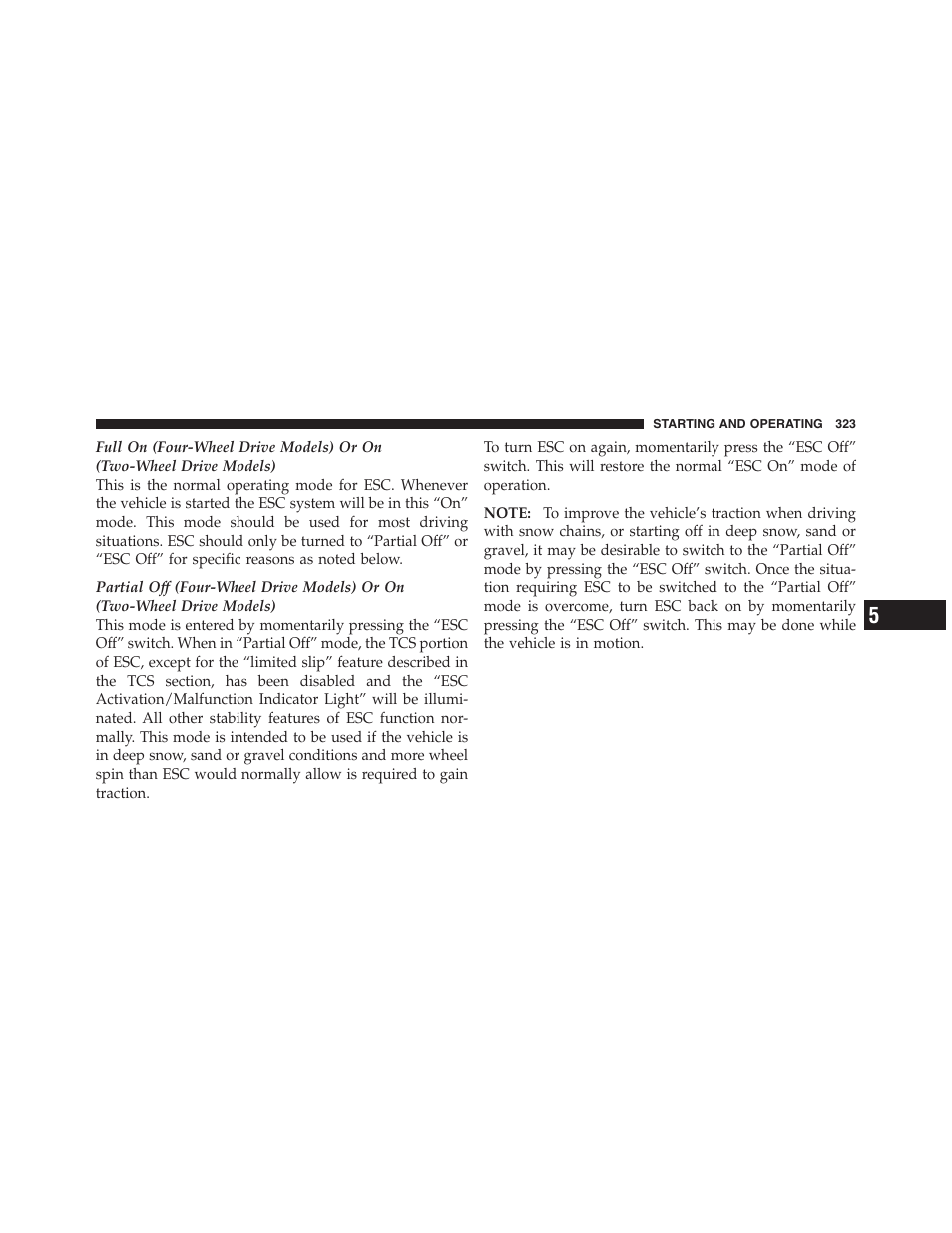 Jeep 2012 Compass - Owner Manual User Manual | Page 325 / 497