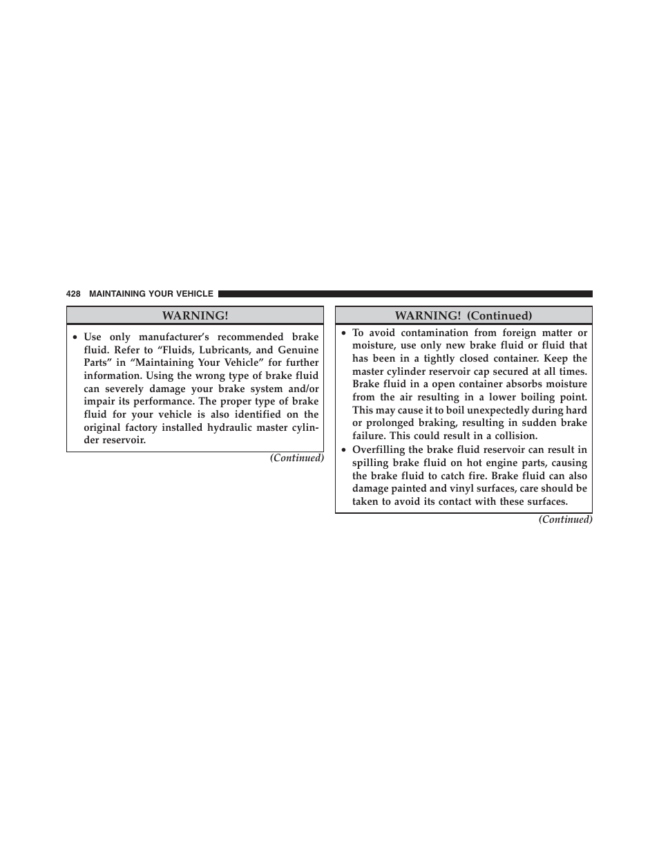 Jeep 2012 Compass - Owner Manual User Manual | Page 430 / 497