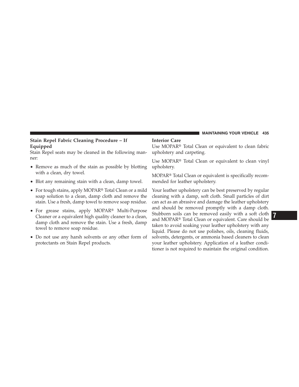 Jeep 2012 Compass - Owner Manual User Manual | Page 437 / 497