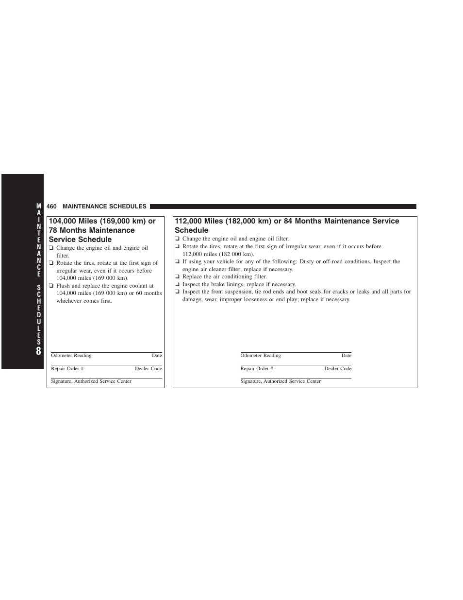 Jeep 2012 Compass - Owner Manual User Manual | Page 462 / 497