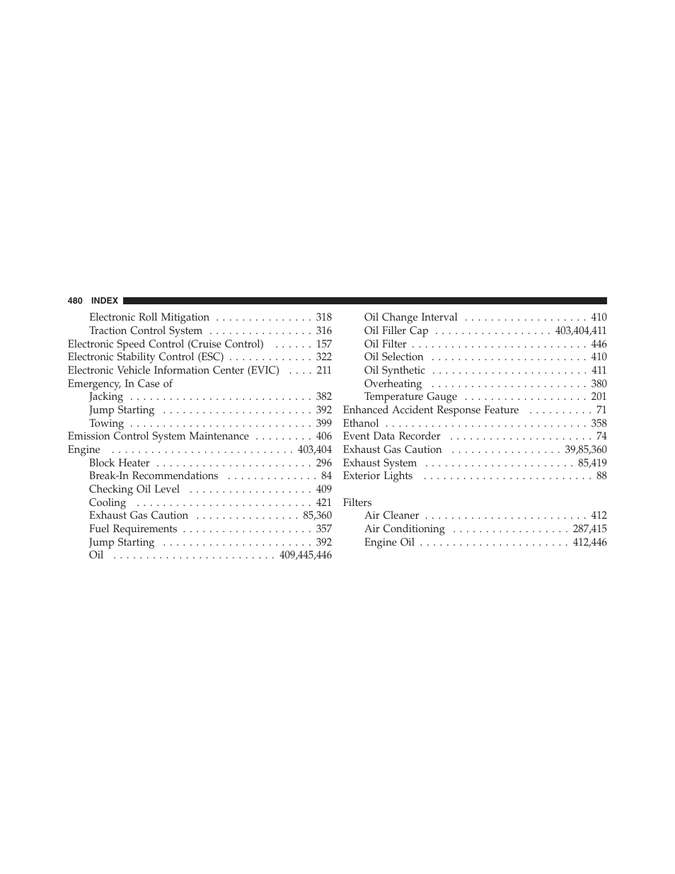 Jeep 2012 Compass - Owner Manual User Manual | Page 482 / 497