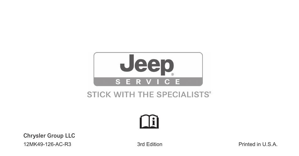 Jeep 2012 Compass - Owner Manual User Manual | Page 497 / 497