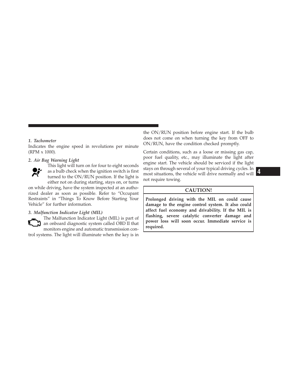 Instrument cluster descriptions | Jeep 2012 Grand Cherokee - Owner Manual User Manual | Page 287 / 679