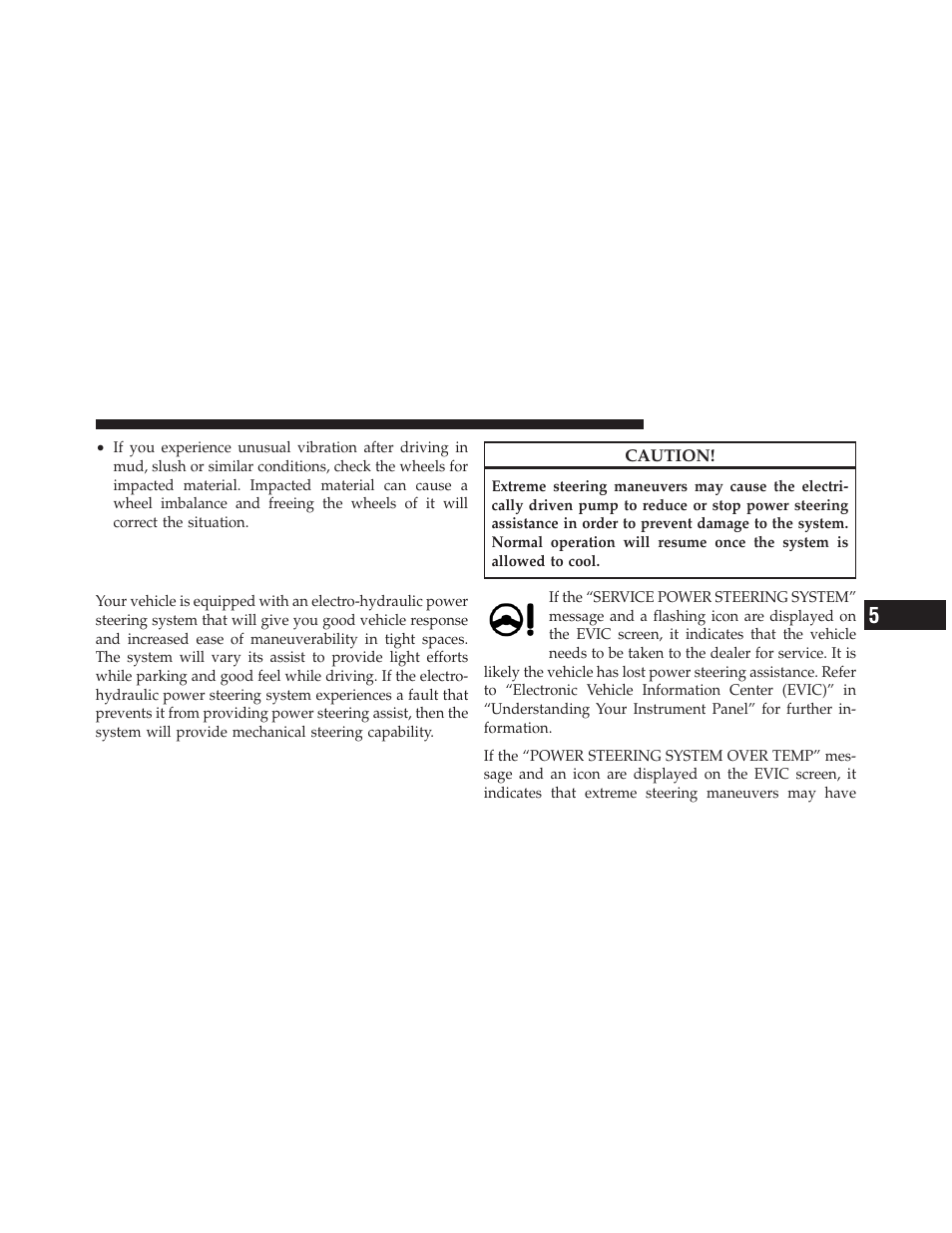 Power steering, 6l engine | Jeep 2012 Grand Cherokee - Owner Manual User Manual | Page 461 / 679